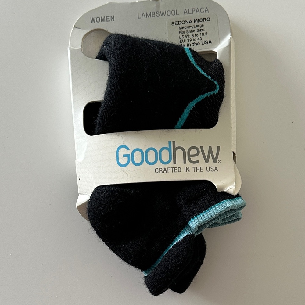 Goodhew Lambswool Alpaca Sedona Micro Women’s Sport Footie Socks